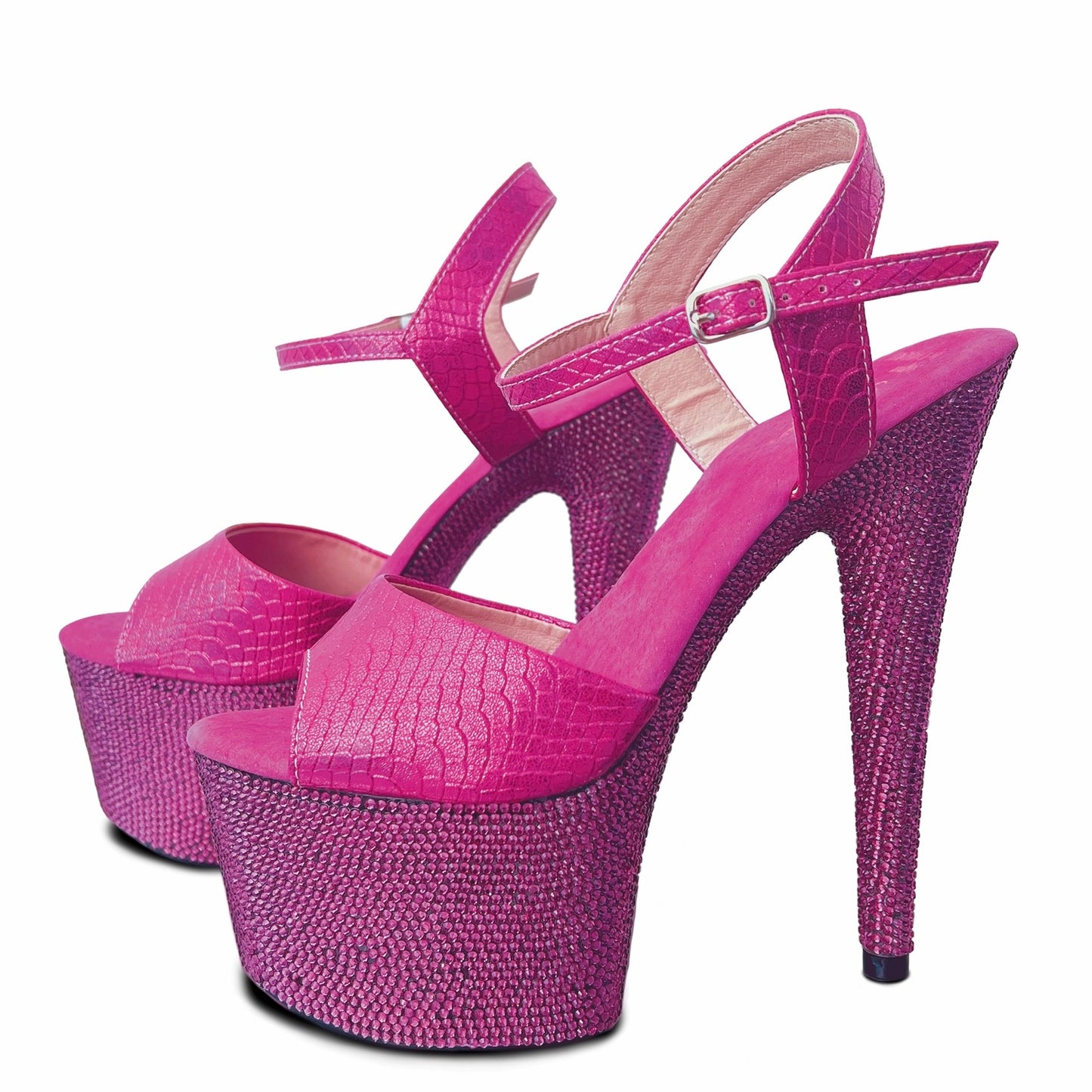 PINK FARRAH SOIGNÉE HEELS